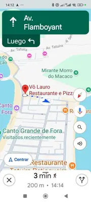 A planta de Pousada Morro do Macaco ARTE