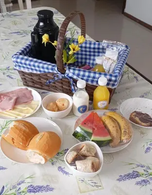 Refeições no apartamento ou nas proximidades