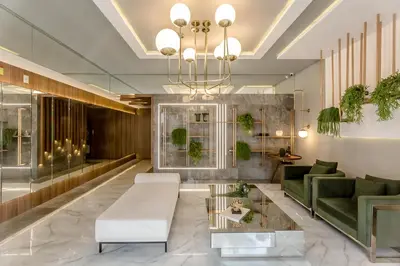 Uma área de estar em 200 metros do mar, Apartamento 3 suítes para Famílias, Itapema Meia Praia