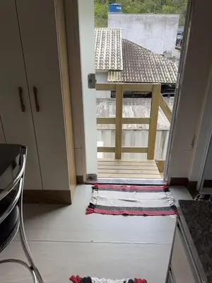 Uma varanda ou terraço em Kitnet Container 4