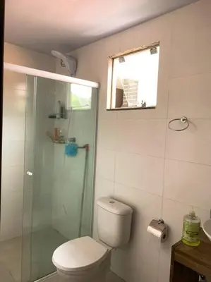 Uma casa de banho em Aluguel de Verão em Porto Belo!