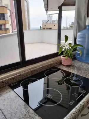 Uma varanda ou terraço em Apto Duplex, 3 quartos, 200m da praia