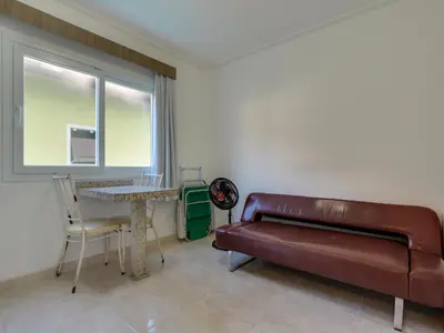 Uma área de estar em Villa Maciel Bombinhas