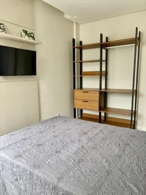 Uma cama ou camas num quarto em Apto em Palmas, 02 quartos, sendo 01 suíte