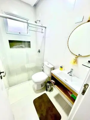 Uma casa de banho em Apto em Palmas, 02 quartos, sendo 01 suíte