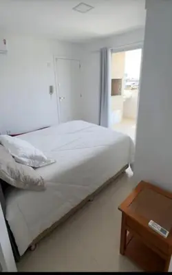 Uma cama ou camas num quarto em Dúplex no Mariscal Sharon Fijtman