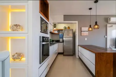 A cozinha ou kitchenette de Dúplex no Mariscal Sharon Fijtman