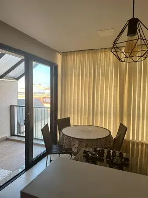 A planta de Apartamento Moderno, Charmoso e Pertinho do Mar em Bombas