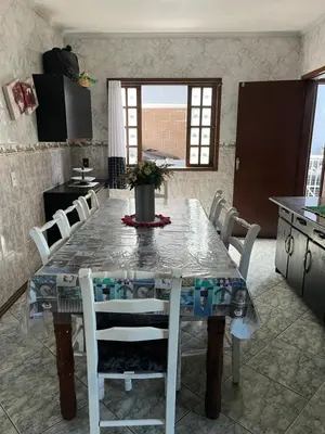 A cozinha ou kitchenette de Casa Morada da Praia