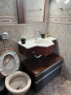 Uma casa de banho em Casa Morada da Praia