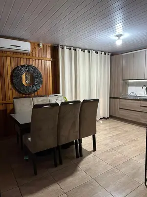 A cozinha ou kitchenette de Casa Mar Azul