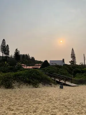 Paisagem natural perto da casa de férias