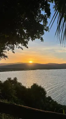 Paisagem natural perto da casa de férias