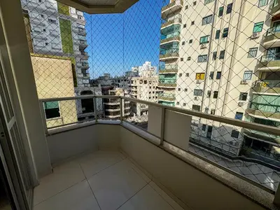 Uma varanda ou terraço em Apartamento Vista mar