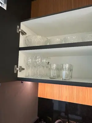 A cozinha ou kitchenette de Apto 3 dormitórios Sky Bridge Residence Itapema