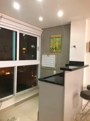 A planta de Apartamento Meia Praia