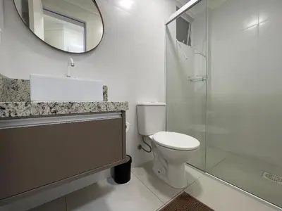 A planta de B117 - Aluguel 03 dormitórios a 200 metros do mar