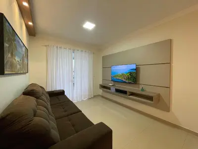 A planta de B117 - Aluguel 03 dormitórios a 200 metros do mar