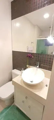A planta de Apartamento em Perequê