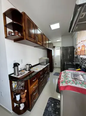 A cozinha ou kitchenette de Residencial Mirante do Mar
