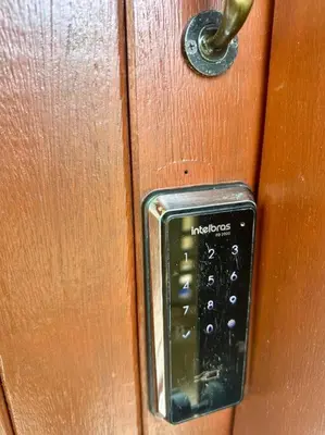 A planta de CONFORTÁVEL APARTAMENTO VISTA MAR QUATRO ILHAs