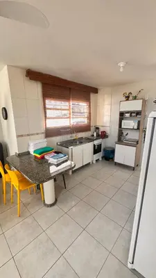 A cozinha ou kitchenette de Casa Praia Palmas