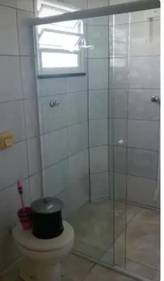 Uma casa de banho em Casa Praia Palmas