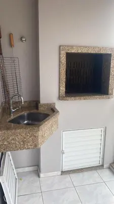 A planta de Apartamento Temporada Porto Belo