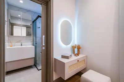 Uma casa de banho em East Wind 202 - Vista Mar em Mariscal