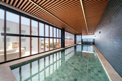 A piscina em ou perto de East Wind 202 - Vista Mar em Mariscal