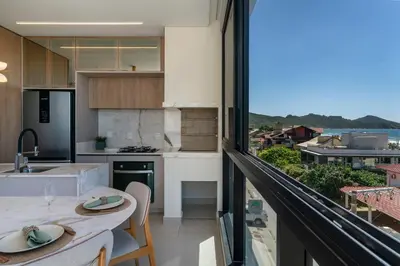 A cozinha ou kitchenette de East Wind 202 - Vista Mar em Mariscal