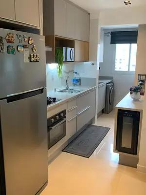 A cozinha ou kitchenette de Apto-Itapema