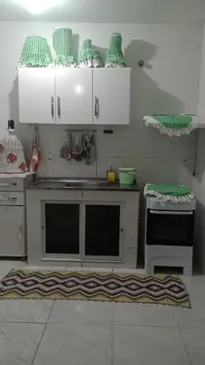 A cozinha ou kitchenette de Casa em Bombas - Bombinhas