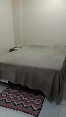 Uma cama ou camas num quarto em Casa em Bombas - Bombinhas