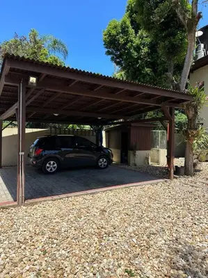 O edifício onde a casa de férias está situado
