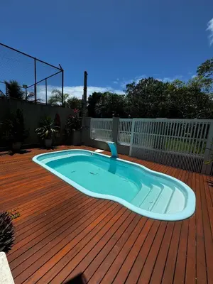 A piscina em ou perto de Casa com 3 quartos e piscina no Mariscal