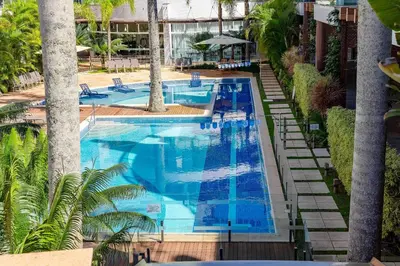 A piscina em ou perto de Cobertura com Jacuzzi Privativa - Boulevard