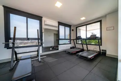 O centro de fitness e/ou as comodidades de fitness de Aion 306 - Duplex compacto com 2 quartos - 50 metros do mar!