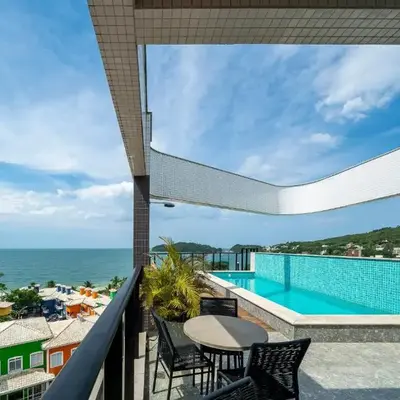 Aion 306 - Duplex compacto com 2 quartos - 50 metros do mar!