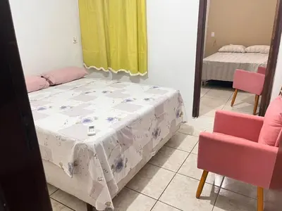 A planta de B165 - Apto para 6 pessoas no centro de Bombinhas