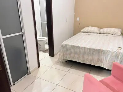 A planta de B165 - Apto para 6 pessoas no centro de Bombinhas