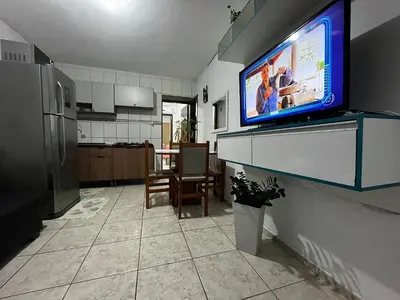 A planta de B165 - Apto para 6 pessoas no centro de Bombinhas
