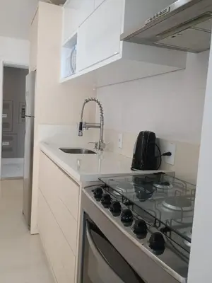 A cozinha ou kitchenette de Lindo de Palmas