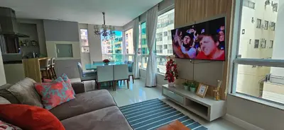 A planta de APARTAMENTO 3 SUITES MEIA PRAIA - ITAPEMA - 90 Metros DO MAR