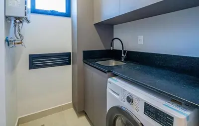 A cozinha ou kitchenette de East Wind 201 - Vista Mar em Mariscal