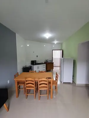 A cozinha ou kitchenette de AP 02 Praia de Mariscal