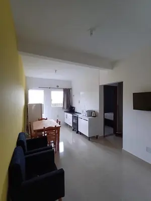 A cozinha ou kitchenette de AP 04 Praia Mariscal 800mt mar