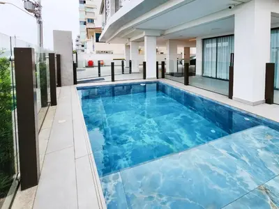 A piscina em ou perto de MDM-301 Moderno Dpto frente a la playa de Palmas