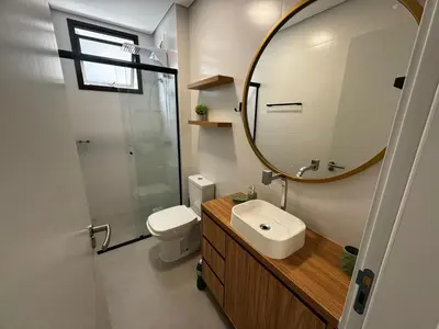 Uma casa de banho em Cód 29 - Apartamento elegante no Oasis do Atlântico com piscina e spa