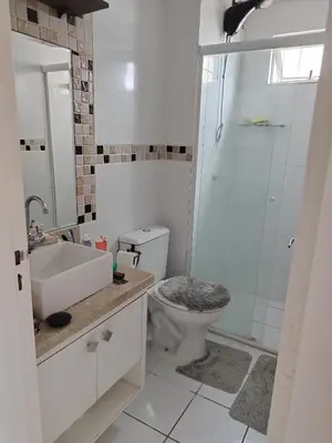 Uma casa de banho em AP 2 Quartos